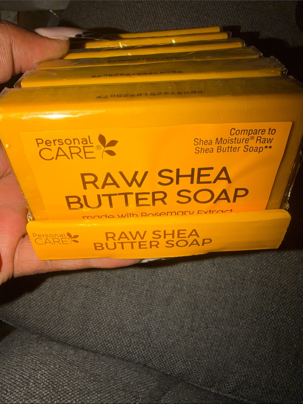 Persona Raw Shea Butter Soap - Yellow made with Rosemary- 1 bar unless bundled - Picture 9 of 9